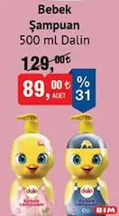 DALİN BEBEK ŞAMPUANI 500 ML